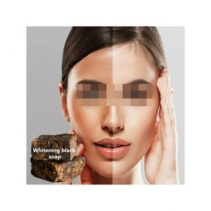 Sapone Viso alla Bava di Lumaca Pulizia Profonda Sapone Nero Dorato Luminoso Sapone d'Oro 24K Fornitura di Fabbrica Cosmetici - Product Image 1