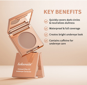 Correcteur de couleur sous les yeux à couverture totale Mat Imperméable Nourrissant Couvre rapidement les cernes Éclaircit le teint - Product Image 5