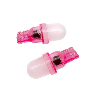 Autodragons OEM Prise transparente AC 6.3V Anti-Ghosting Rose 1 LED Lentille givrée 194 # Machine à flipper LED 555 T10 Wedge - Product Image 5