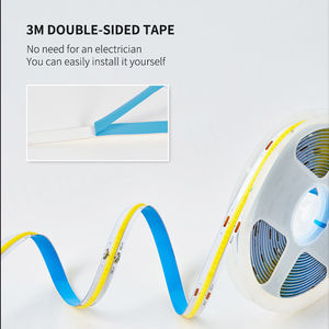 Ip65กันน้ำชุดอุปกรณ์ไฟ12V 48V แบบยืดหยุ่น RGBW 24V บาง220V 3mm LED cob Strip 3014 4000K ไฟเส้น LED ไร้สาย - Product Image 3