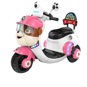 Mainan Berkendara Motor Anak-anak, Pola Anjing Lucu