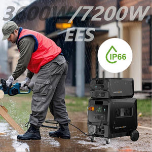 Générateur solaire INSTABOX 5000W UPS extensible à 50kWh centrale électrique portable à double tension avec panneaux solaires - Product Image 4