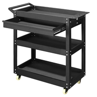 Chariot à outils Maorong, vente directe d'usine, OEM/OBM, robuste, en métal, verrouillable, étanche, avec revêtement en poudre, antivol, capacité de charge de 300 kg