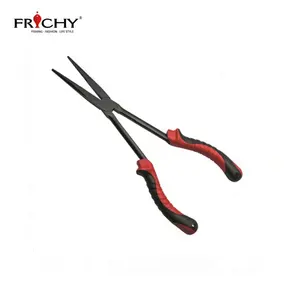 FRICHY 11 Inches X43 Hook Remover Long Bent Nose Fishing Pliers