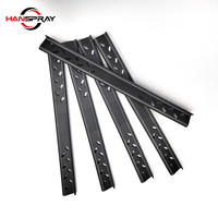 Bâtonnets mélangeurs de peinture noirs en plastique PP de qualité industrielle 20cm/30cm, OEM ODM, logo personnalisé disponible, marque Hanspray, garantie 3 ans