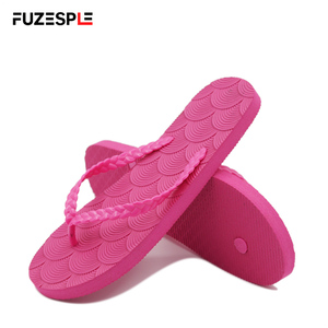 Sandalias Planas <span class=keywords><strong>de</strong></span> Verano para Mujer con Textura Costera, Tira Trenzada, Suela Antideslizante Flexible y Ligeras - Product Image 6