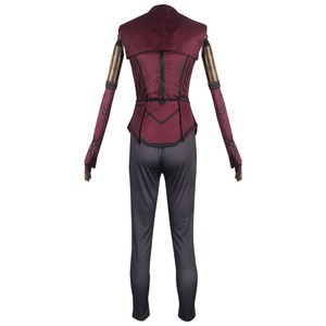 Disfraz <span class=keywords><strong>de</strong></span> Halloween <span class=keywords><strong>de</strong></span> WandaVision, Inspirado en <span class=keywords><strong>la</strong></span> <span class=keywords><strong>Bruja</strong></span> <span class=keywords><strong>Escarlata</strong></span> <span class=keywords><strong>de</strong></span> <span class=keywords><strong>la</strong></span> Película y <span class=keywords><strong>la</strong></span> Serie <span class=keywords><strong>de</strong></span> Televisión, Vestidos <span class=keywords><strong>de</strong></span> los Personajes <span class=keywords><strong>de</strong></span> Echo, Poliéster, Marca Ume, para Adultos - Product Image 5