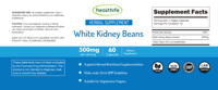 Compléments Nutritionnels à Base de Plantes Healthife OEM, Extrait de Haricots Blancs en Capsules