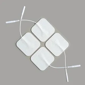 TENS Wired Electrodes Compatible Premium Replacement Electrodes Tens Unit Pads