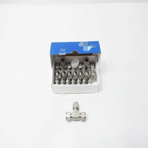 Caixa com 10 Conexões em T de Aço Inoxidável SS-600-<span class=keywords><strong>3</strong></span> para Tubo de <span class=keywords><strong>3</strong></span>/8 pol. - Product Image 1