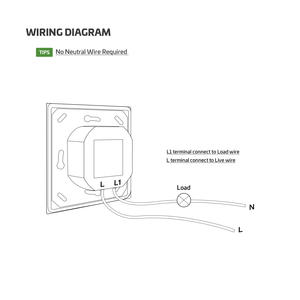 Rayzeek RZ023-5A-S singolo singolo filo caldo LED luce PIR 86 tipo led interruttore automatico auto on off sensore di movimento di occupazione - Product Image 5