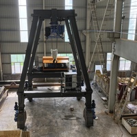 Grue RTG Diesel-Électrique 16T 25T sur Pneus en Caoutchouc, Alimentée par Générateur, pour Logistique Extérieure, Port et Cour Intermodale