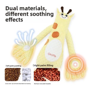 Coussin de réconfort multifonctionnel pour bébé avec dispositif de tapotement, prévient le réflexe de surprise, favorise le sommeil couché, en polyester - Product Image 1