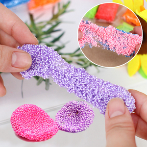 Promotion Kit de Pâte Magique et d'Argile DIY Flocons de Neige Multicolores en Mousse Perlée - Product Image 2