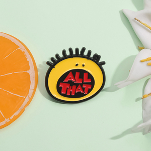 All That Humorous Comedy Sketch Enamel Pin Cute Animated TV Series Broche Lapel Badge Jewelry Gift for Fans Friend - Product Image 3