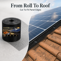 Grillage de protection pour panneaux solaires en acier inoxydable 304 anticorrosion, rouleau de fil à haute résistance pour projets en zones côtières