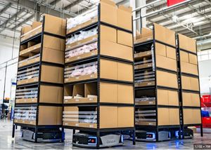 Carros Robóticos Inteligentes Ajustables Personalizados, Carros de Almacenamiento con Racks para Montacargas, para Almacenamiento en Almacenes con Vehículos Guiados Automatizados - Product Image 6