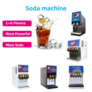 Thương mại 4 hương vị Cola Pepsi bài mix uống Dispenser/mát máy nước giải khát Máy Soda - Product Image 4