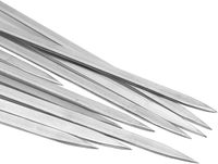 Brochettes SEB avec manche en bois, réutilisables, pour barbecue, hot-dogs, viande, légumes, camping, ustensiles de cuisine, 12,9 pouces