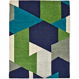 Luxury Modern Living Room 100% Hand Tufted Wool Carpet Area Rug With High Quality From Indian Supplier INDIAN TEXTILES H/L - Product Image 1