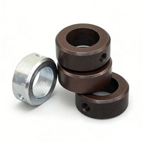 Écrous ronds à verrouillage nickelés avec rainures/trous pour broches pour fixation sécurisée sur essieux et arbres (automotive)