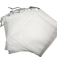 Sachet de thé vide avec cordon de serrage non tissé de taille d'usine en gros pour le filtrage du thé médicinal différentes tailles disponibles