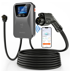เครื่องชาร์จรถยนต์ไฟฟ้าแบบติดผนัง รุ่น 40A 60A สำหรับรถยนต์ Tesla แบบเฟสเดียว ชนิดปลั๊ก UK/USA/ยุโรป พร้อมการเชื่อมต่อ GB/T - Product Image 1