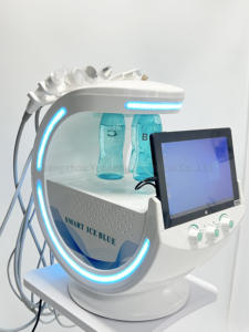 Machine professionnelle d'hydrofacialisation à 7 poignées, intelligente, bleu <span class=keywords><strong>glace</strong></span>, pour équipement <span class=keywords><strong>de</strong></span> <span class=keywords><strong>salon</strong></span> – Meilleures ventes - Product Image 4