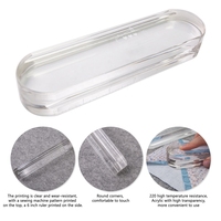 Pince à plier les coutures en acrylique pour tailleurs et quilters, outil de pressage et d'aplatissement des coutures, outils de couture et de quilting à repasser