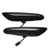 Ailead E4 Smoked Lens Amber LED Side Marker Turn Signal Light pour E46 E60 E61 E81 E87 E82 E88 E83 X3 E84 X1 E90 E91 E92 E93