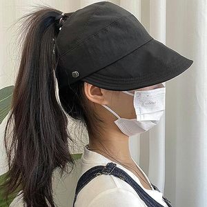 Wholesale Summer Women Sun Hats Empty <b>Top</b> Hat Sun Protection Summer Sun Hat Anti-UV With Customized Logo Printing Embroidery - Product Image 6