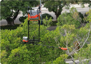 Robot điều khiển từ xa không dây không có địa hình đa chiều di động đường dây điện hành lang cắt tỉa cây RH-QZR01 - Product Image 4