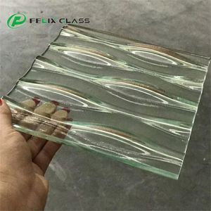 Fusing Glass Decorative Glass Panels Hot Melting Cast Glass for Gift Store - Product Image 3