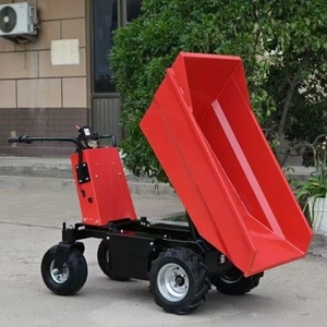 Mini-benne électrique écologique, compacte 300 °   Chariot à benne basculante flexible pour chantier - Product Image 2