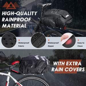 Free sample Factory Custom Logo Large Waterproof Roll <b>Bag</b> <b>Bicycle</b> Accessories Road Mountain Travel Storage Pouch Bike Front <b>Bag</b> - Product Image 4