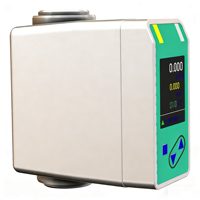 Medidor de Flujo Electromagnético Ultracompacto de Acero Inoxidable para Automatización Industrial, 0.5-8000 L/h, Sensor Digital