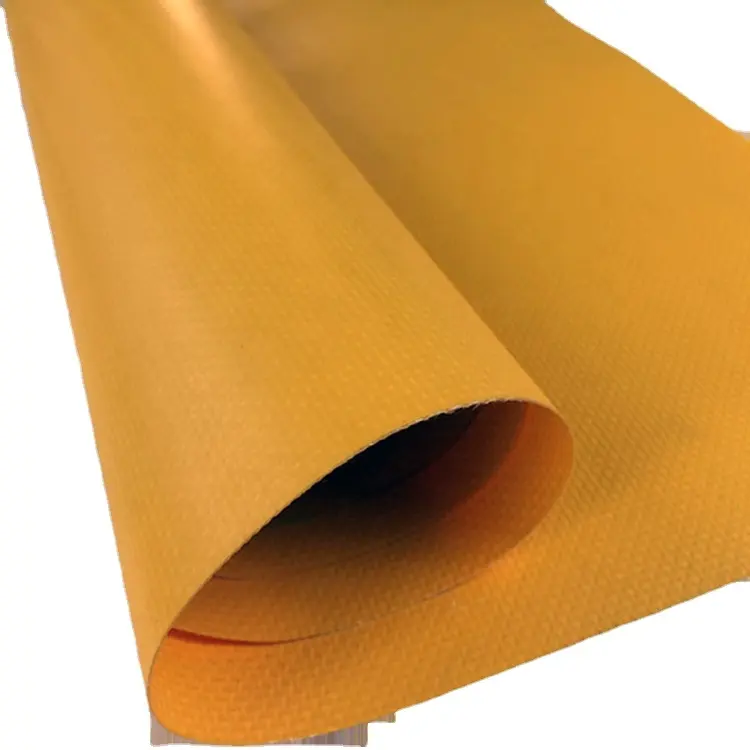 High tensile flame resistant PVC coated polyester fabric for coal mine and tunnel ventilation duct