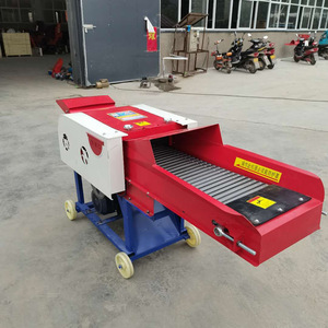 Chaff Cutter 220V Single Phase Electric Steel Feed Processing <b>Machine</b> For Straw Corn Stalks Cattle Sheep Farming - Product Image 5