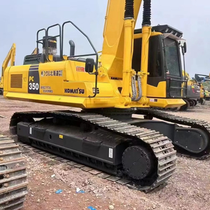 Excavatrice sur chenilles hydraulique Komatsu PC350-8 d'occasion, 35 tonnes, machine de terrassement, faible nombre d'heures, prête à travailler - Product Image 1