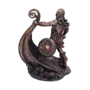Estatua de <span class=keywords><strong>Barco</strong></span> <span class=keywords><strong>Vikingo</strong></span> de Bronce Personalizada, Guerrero con Espadas en el <span class=keywords><strong>Barco</strong></span>, Escultura de Latón, Figura Decorativa para Mesa, <span class=keywords><strong>Barco</strong></span> Dragón, Decoración para Exteriores - Product Image 2