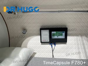 DR.HUGO TimeCapsule F780+ GYM 1.5 2 ATA Chambre hyperbare à oxygène HBOT, gonflable, portable, pour position allongée - Product Image 3