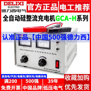 Cargador de Batería para Motocicletas y Vehículos Eléctricos Totalmente Automático Delixi, 6V/12V/24V, para Baterías de Almacenamiento de Camiones con Estándar de Enchufe Australiano - Product Image 3