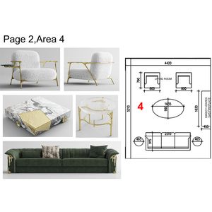 BIỆT THỰ thiết kế nhà sang trọng Dịch vụ thiết kế nội thất một cửa supplie Dịch vụ thiết kế bản vẽ thiết kế 3D - Product Image 3