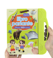 Jouet éducatif espagnol Point lecture livre électronique anglais E-book pour les enfants à étudier la prononciation des mots