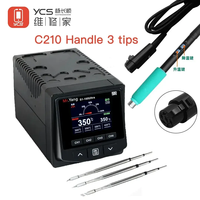 Station de soudage YCS S1-160 Ultra 180W avec affichage numérique intelligent, compatible avec les poignées 245, 210, 115 pour la réparation de circuits imprimés