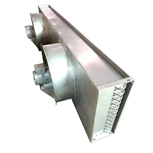 Échangeurs de chaleur de source d'air de condensateur de soufflage de ventilateur sur mesure anti-corrosion en acier - Product Image 3