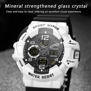 Reloj Digital de Moda SANDA 3168, Reloj de Pulsera Electrónico Multifuncional con Resistencia al Agua, Cronógrafo y Alarma - Product Image 4