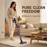 Aspirateur balai filaire portable léger OEM avec moteur AC pour hôtel, tapis épais, poils d'animaux, usage domestique et bureautique