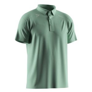 Polo sans couture découpé au laser, respirant, avec col de qualité supérieure et manches courtes, idéal pour les séances de golf, les entraînements à la salle de sport et les réunions professionnelles - Product Image 5