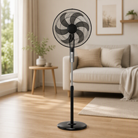 Ventilateur tour blanc télécommandé avec lampe anti-insectes, 3 vitesses, refroidissement par air, port de charge USB